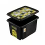 keeeper opbergbox met deksel 30L Karolina Minions Mosaic, 45x35x27 cm, zwart