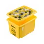keeeper opbergbox met deksel 30L Karolina „Minions Mosaik“ 45x35x27cm geel