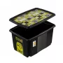 keeeper opbergbox met deksel Karolina Minions Mosaic, 45 L, zwart, 55,5 x 40 x 30 cm