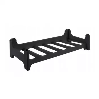 KEEPER wijnrek Rico voor 6 flessen 60x28x14 cm zwart