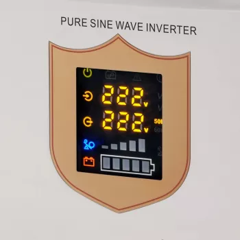 KEMOT PROsinus-2000 noodstroomvoorziening – zuivere sinus omvormer met 12V laadfunctie, 230V, 2000VA/1200W