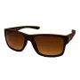 KENNETH COLE KC1246-5849F herenzonnebril vierkant Havana 58/17/138 mm