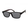 Kenneth Cole KC2985-5801A heren rechthoek zonnebril van acetaat - zwart/grijs 58mm