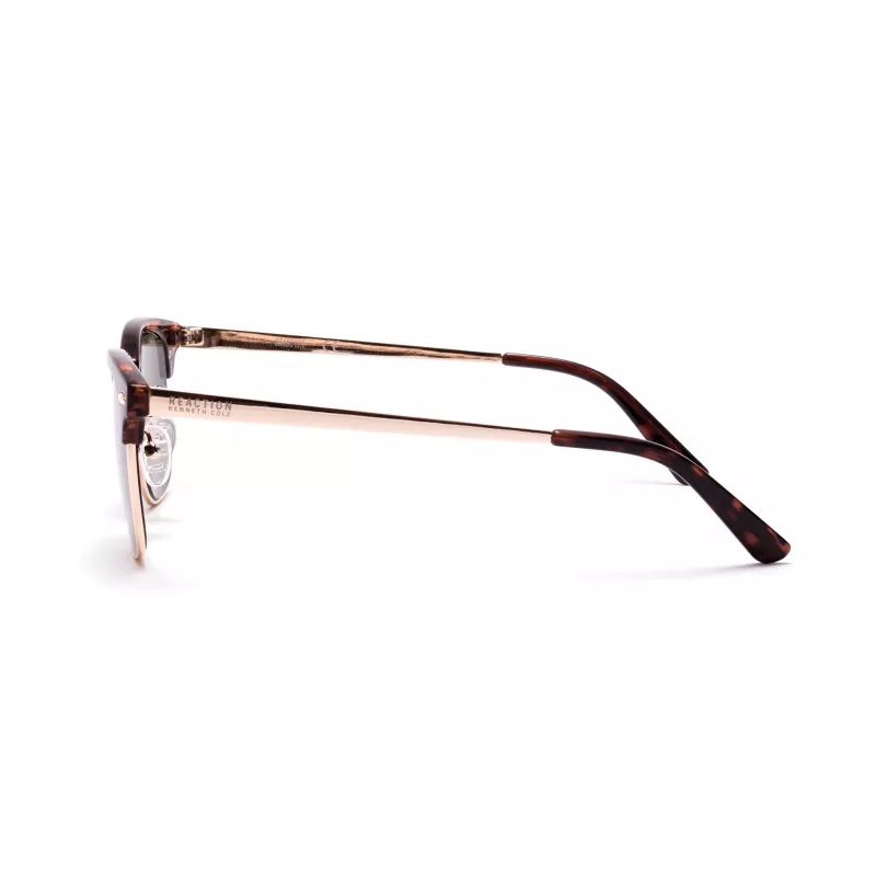 KENNETH COLE MAN KC1330-5052N rechthoekige zonnebril zwart/grijs 50/21/150 mm
