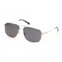 KENNETH COLE MAN KC2969-5932A zonnebril - zwart montuur, grijze glazen, 59 mm