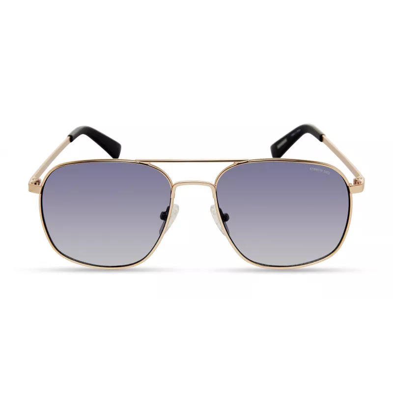 KENNETH COLE heren KC2970-5631W rechthoekige zonnebril zwart/grijs 56/17/145 mm