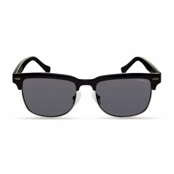 KENNETH COLE MAN KC2972-5301A zonnebril 53/18/145 mm zwart vierkant montuur grijze glazen