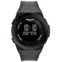 KENNETH COLE heren automatisch skeleton horloge 10022805 47mm zwart leer
