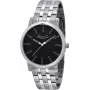 KENNETH COLE heren analoog kwartshorloge IKC9231 43mm zwarte wijzerplaat leren band