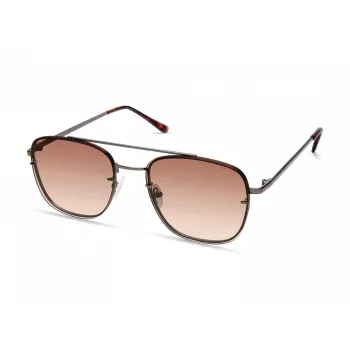 Kenneth Cole heren KC1399-5608F rechthoek zonnebril - zwart/grijs 56mm