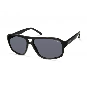 Kenneth Cole heren zonnebril KC2986-5805A - zwart montuur, grijze glazen, 58 mm