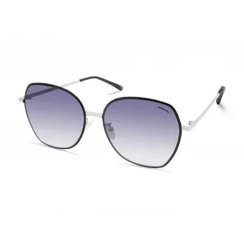 KENNETH COLE dames zonnebril KC2961-6110W vierkant bruin verlopend 61mm