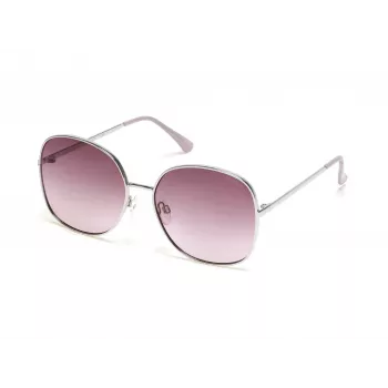 KENNETH COLE dames rechthoekige zonnebril KC2978-6010Z zwart montuur grijze glazen 60mm