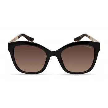 KENNETH COLE dames zonnebril KC2965-5401F - geometrisch acetaat montuur met grijze verloopglazen - 54 mm