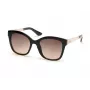 KENNETH COLE dames zonnebril KC2965-5401F - geometrisch acetaat montuur met grijze verloopglazen - 54 mm