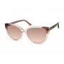Kenneth Cole dames zonnebril KC2979-5545F Havana vierkant montuur bruine gradient glazen 55mm