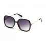 Kenneth Cole dames zonnebril KC2981-5601B - zwart montuur, grijze glazen, 56 mm