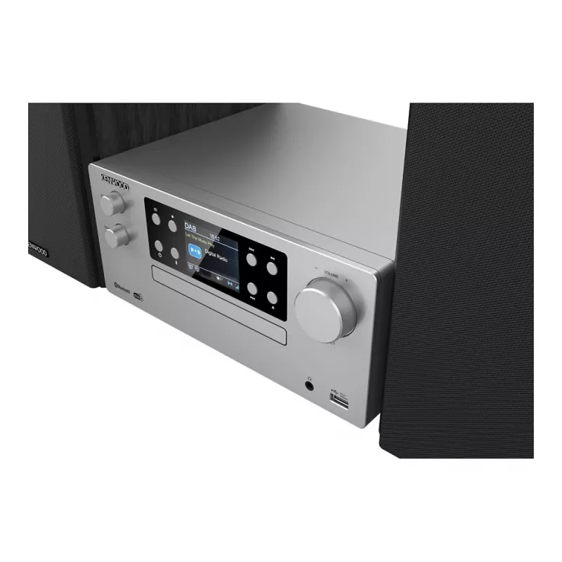 Kenwood M-925DAB-S micro-audiosysteem voor thuis 50 W zilver/zwart