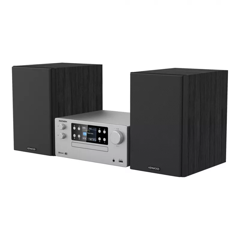 Kenwood M-925DAB-S micro-audiosysteem voor thuis 50 W zilver/zwart