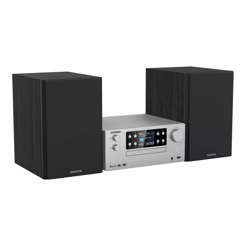 Kenwood M-925DAB-S micro-audiosysteem voor thuis 50 W zilver/zwart