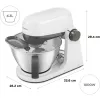 KENWOOD Multi-Tasker KHC30.000WH keukenmachine (grijs/wit, 1000 W, 4,3 L kom)