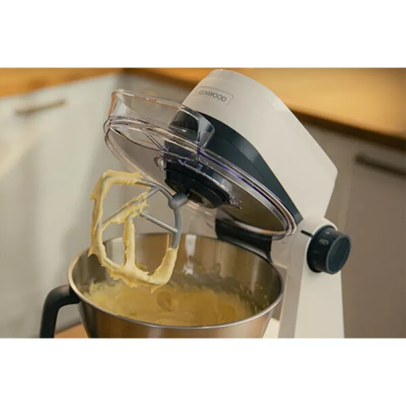 KENWOOD Multi-Tasker KHC30.000WH keukenmachine (grijs/wit, 1000 W, 4,3 L kom)