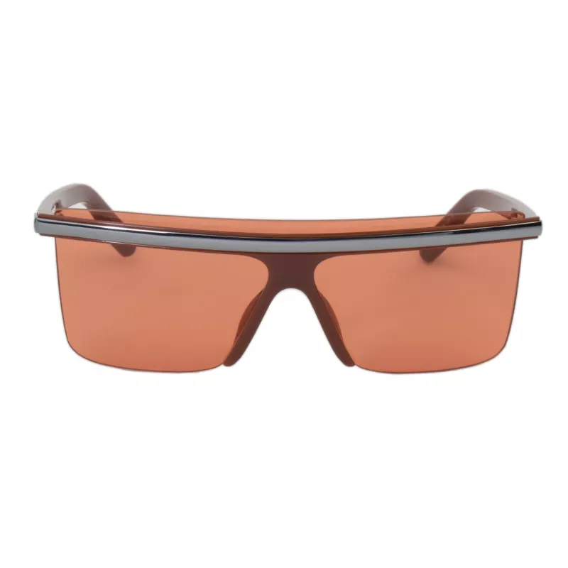 KENZO Unisex zonnebril KZ40003I-48F Havana bruin gradient vierkant acetaat