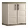 KETER Low Excellence Cabinet XL IT - Grijs/Zwart