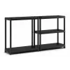 KETER kunststof boekenrek 5 planken XL 90 x 60 x 187 cm grijs/zwart