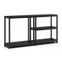 KETER kunststof boekenrek 5 planken XL 90 x 60 x 187 cm grijs/zwart