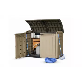 Keter Store-It-Out Ultra 2000L outdoor opbergbox, grijs/zwart
