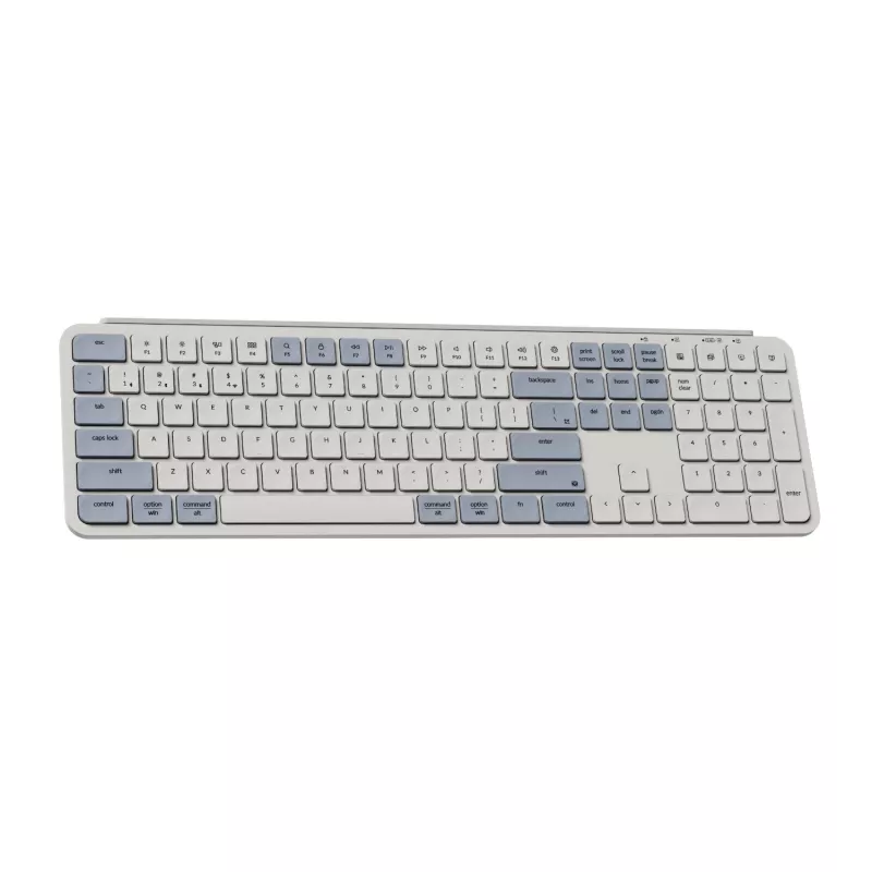 Keychron B6 Pro ultra-slim 100% draadloos toetsenbord - Retro Blauw