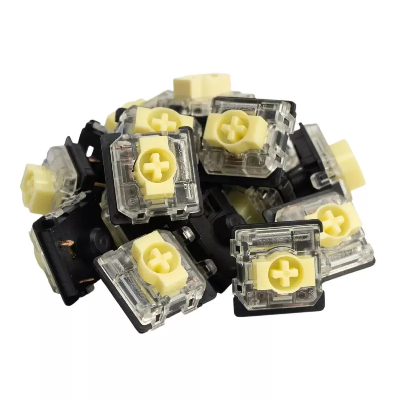 Keychron Banana Gateron KS-33 Low Profile 2.0 Mechanische Schakelaar 110 Stuks