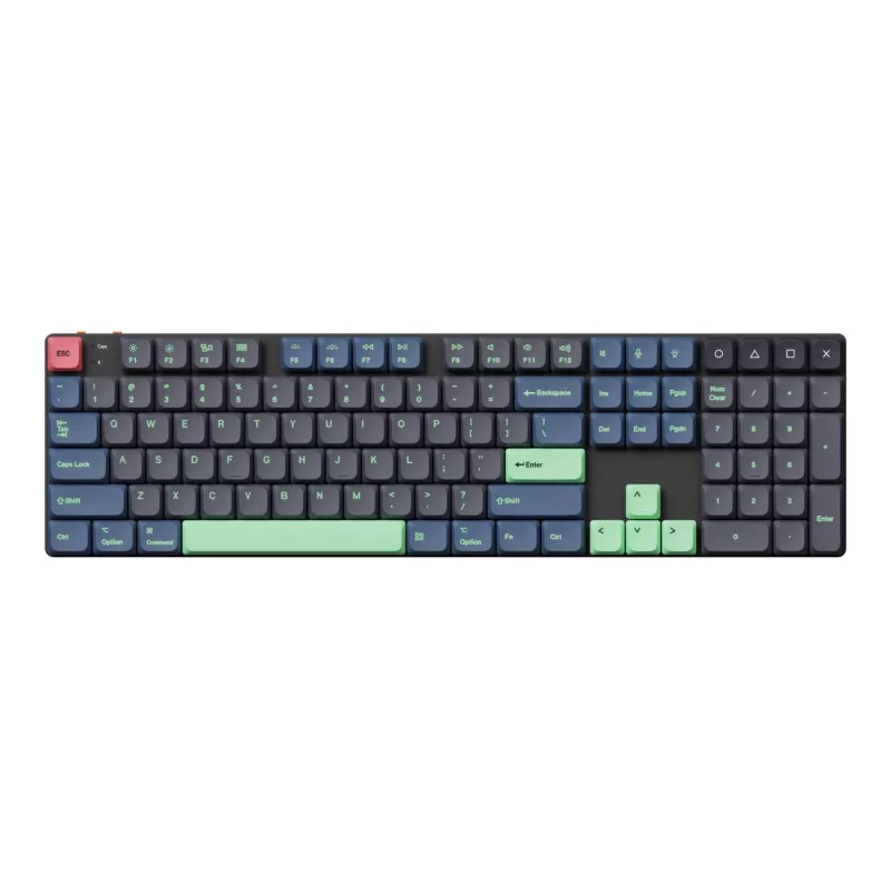 Keychron Low Profile Dye-Sub PBT LSA Full Set Keycap Set – Hacker Edition (133 toetsen, PBT, low profile)