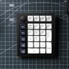 Keychron Q0 Max QMK Gateron Jupiter Banana RGB draadloos custom nummerblok shell wit