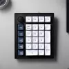 Keychron Q0 Max QMK Gateron Jupiter Banana RGB draadloos custom nummerblok shell wit