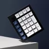 Keychron Q0 Max QMK Gateron Jupiter Banana RGB draadloos custom nummerblok shell wit