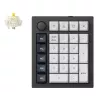 Keychron Q0 Max QMK Gateron Jupiter Banana RGB draadloos custom nummerblok shell wit
