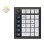 Keychron Q0 Max QMK Gateron Jupiter Banana RGB draadloos custom nummerblok shell wit
