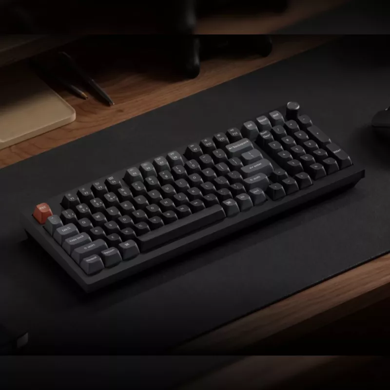 Keychron V5 Ultra 96% 8K Red Switch Hot-Swappable Silk POM RGB draadloos toetsenbord