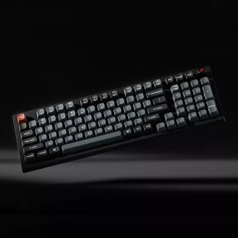Keychron V5 Ultra 96% 8K Red Switch Hot-Swappable Silk POM RGB draadloos toetsenbord