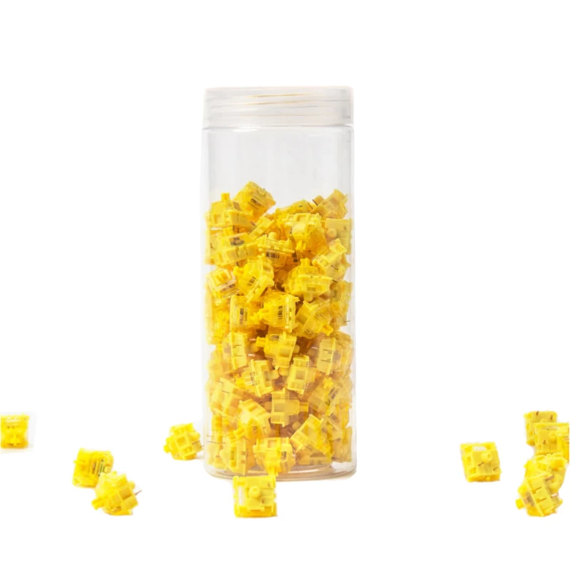 Keychron Yellow Gateron Phantom switches 110 stuks