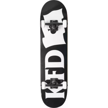 KFD Young Gunz Complete 8 skateboard zwart wit