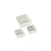 KING MOD SERVICE Raspberry Pi koellichaam-set - zilver
