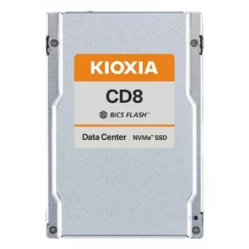 Kioxia KCD8 Series SSD - 7,68 TB - intern - 2,5 inch U.3 - PCIe Gen4 x4 NVMe