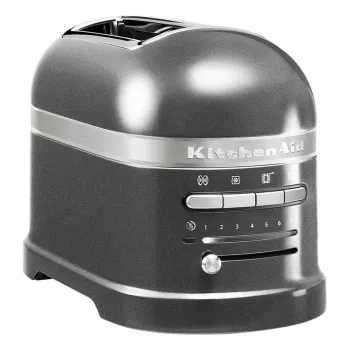 KitchenAid 5KMT2204EMS 2-slot toaster, 1250 W, grijs