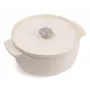KitchenAid geëmailleerde gietijzeren braadpan 26 cm, crème