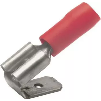 Klauke 720AZ Vlakstekerhuls met aftakking, 6,3 x 0,8 mm, 180°, 0,5-1 mm²