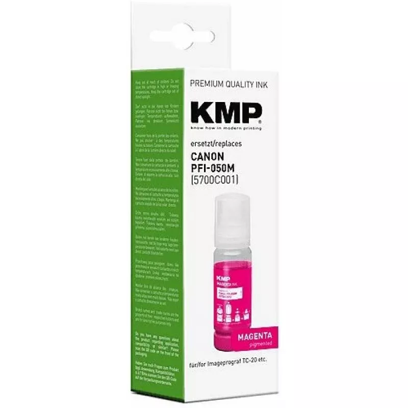 KMP Canon PFI050M (5700C001) magenta cartridge compatibel