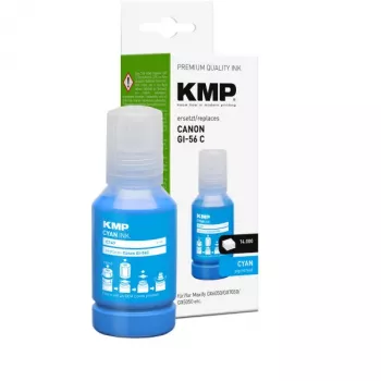 KMP cartridge Canon PFI050C (5699C001) cyaan compatibel